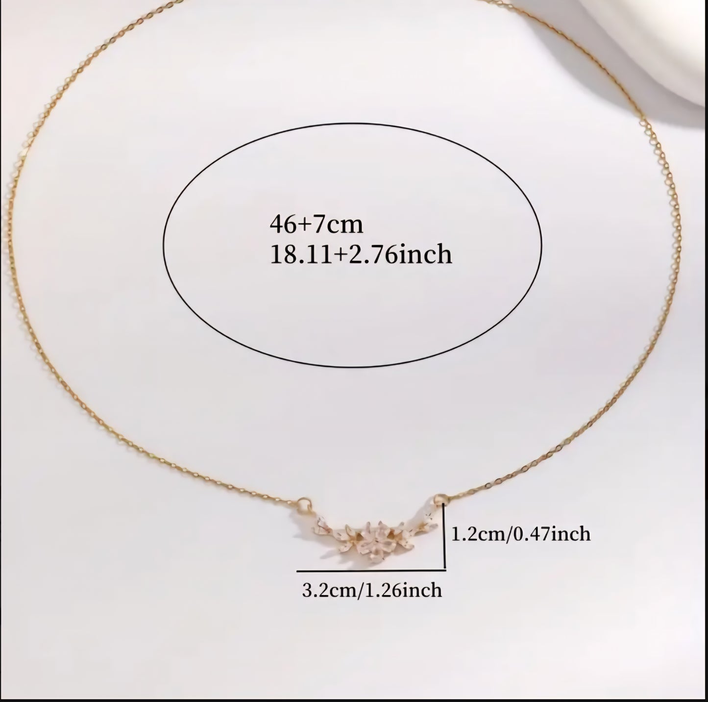 Floral Pendant Necklace